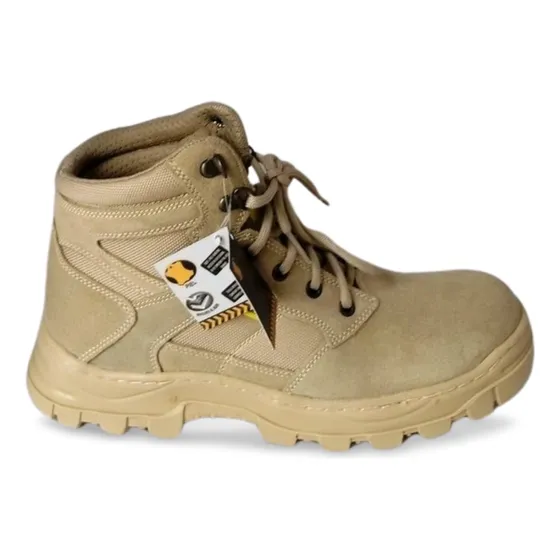 Botas De Trabajo O Para Senderismo De Gamuza