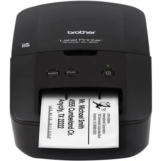 Impresora Térmica Etiquetadora Brother Ql 600 Codigo Barra