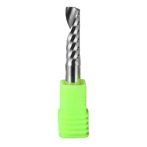 Fresa 1 Corte Helicoidal 6mm X 32mm Acrilico Pvc Acm Mdf