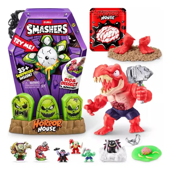 Figura Horror 35 Accesorios Sorpresa Smashers Horror House
