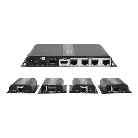 Extensor Distribuidor Hdmi 4 Extensores 40 Mts Ens-ex704