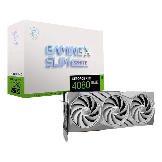 Msi Geforce Rtx 4080 Super 16g Gaming X Slim White