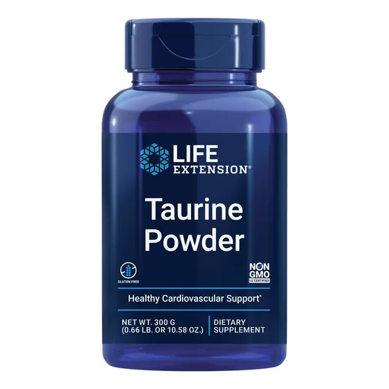 Taurina En Polvo Supplement Life Extension 300 G