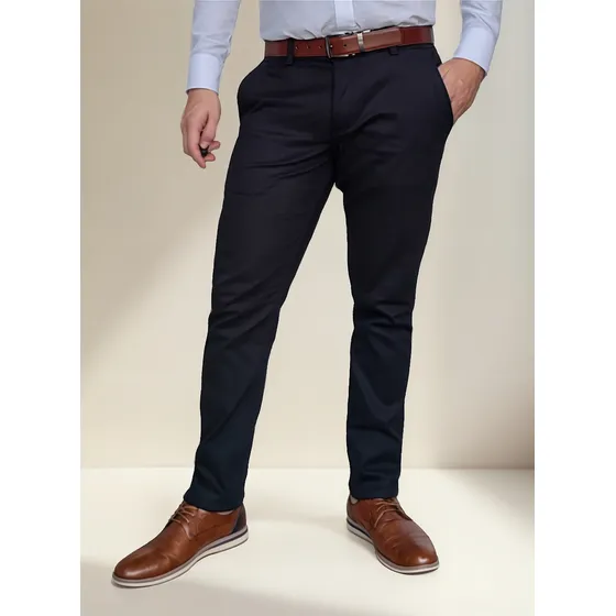 Pantalon En Dril Licrado Para Hombre 