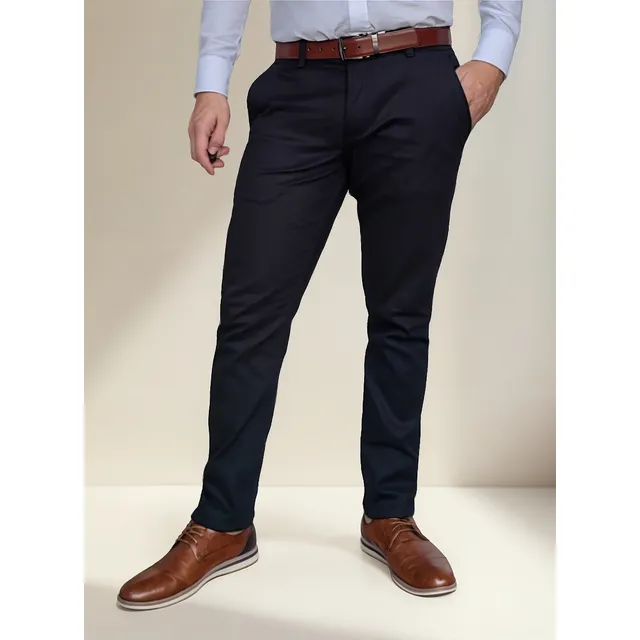 Pantalon En Dril Licrado Para Hombre 