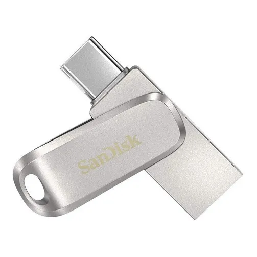 Pendrive Sandisk Ultra Dual Drive Luxe 1 Tb Usb-a Usb-c 150mb/s Gris - Sdddc4-1t00-a46