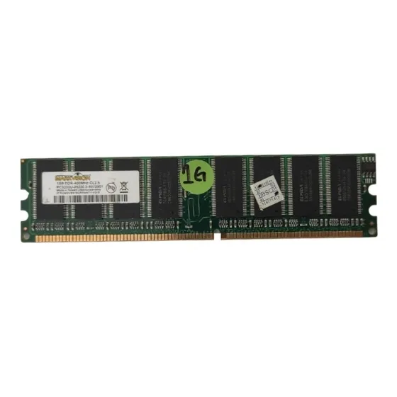 Módulo De Memória Ddr1 1gb 400mhz Pc Antigo Informática 