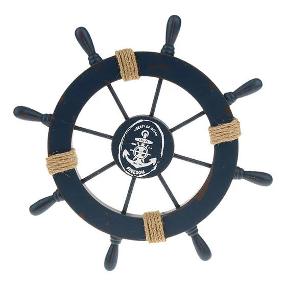 Para Decoração De Suspensão Na Parede Do Da Roda Azul Escuro