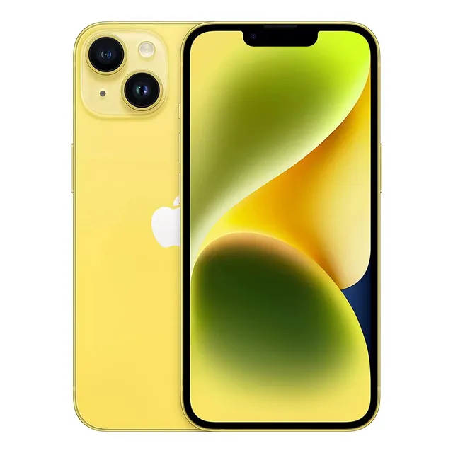 Apple iPhone 14 (128 Gb) - Amarillo (esim)- Excelente- (Reacondicionado)