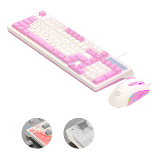 Conjunto De Teclado Mecânico E Mouse Retroiluminado Com Fio Conjunto De Teclado Mecânico E Mouse Retroiluminado Com Fio