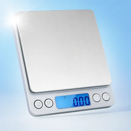 Bascula De Precision Digital 0.1g A 2000g Cocina Portatil Tara Lcd Mini Balanza Digital Precisa