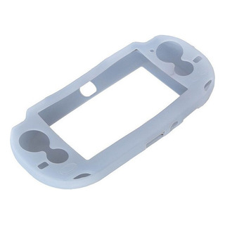 Funda Silicon Compatible Con Ps Vita 1000 Blanco Funda Silicon Compatible Con Ps Vita 1000 Blanco