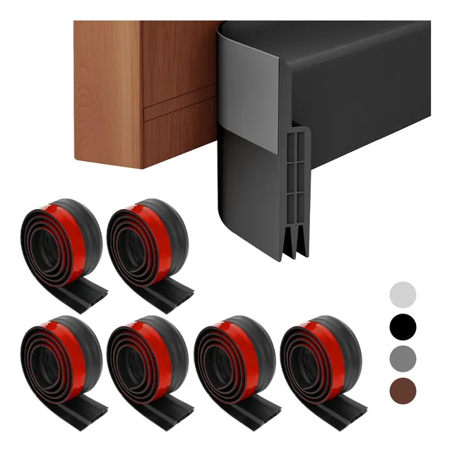 6pcs De Guardapolvo Cubre Puerta Atrapa Polvo Evita Insectos