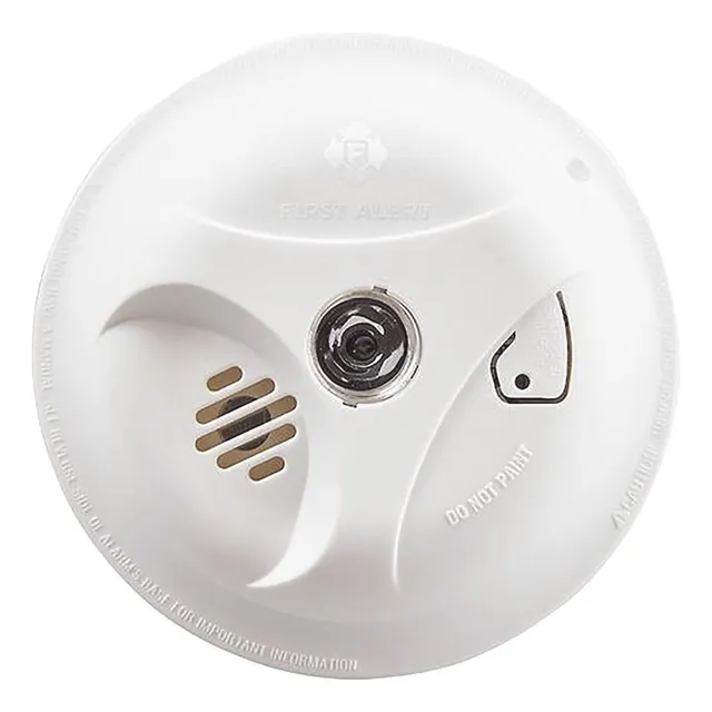 Detector De Humo Autónomo First Alert Led De Escape 1039800 Color Blanco