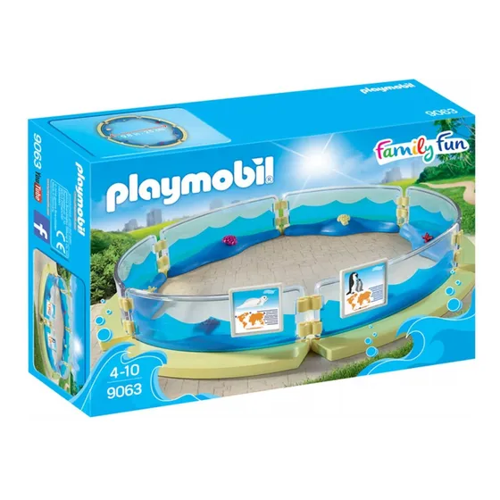 Playmobil Family Fun, Piscina De Acuario - Stickers