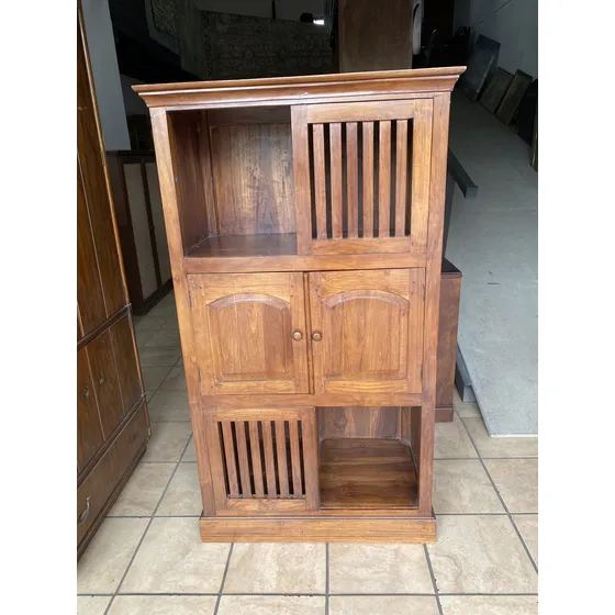 Armario, Estante, Alacena, Bar En Madera De Teca De La India