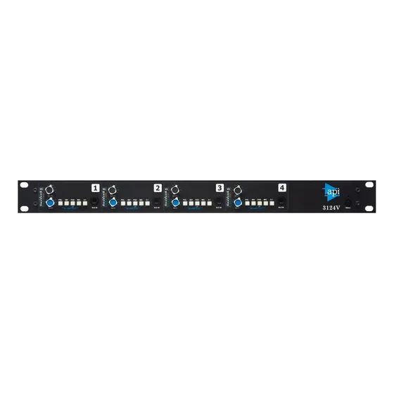 Pré-amplificador Api 3124v