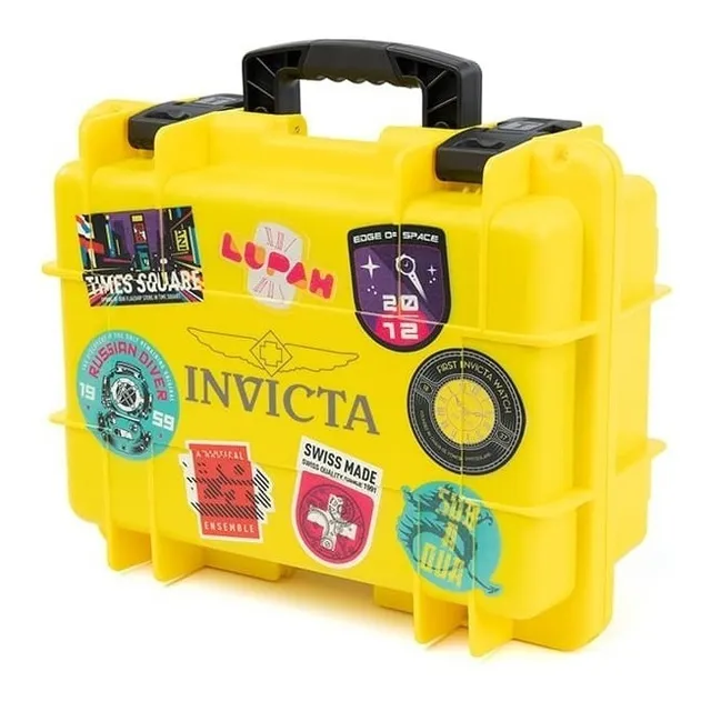 Invicta - Estuche Reloj De Impacto Dc8-bndl-yel Amarillo