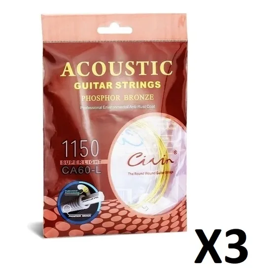 Cuerdas Para Guitarra Electroacustica