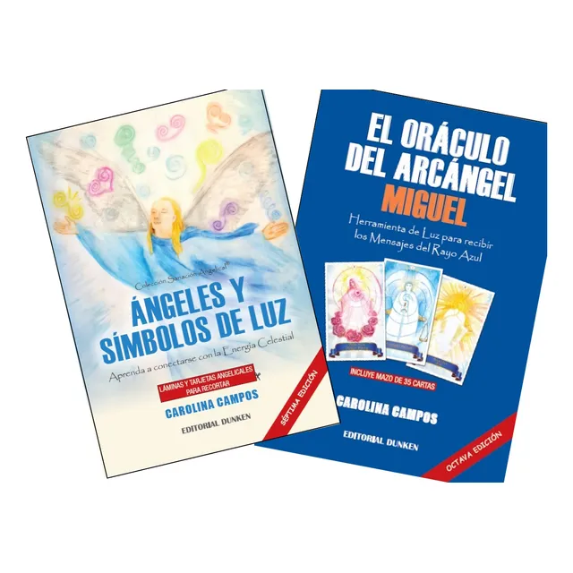 Pack X 2 Libros: Ángeles Y Símbolos De Luz + Oráculo Miguel