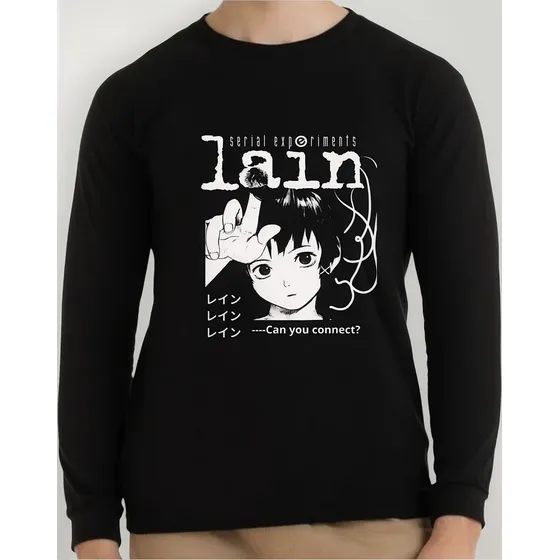 Polera Manga Larga - Serial Experiments Lain