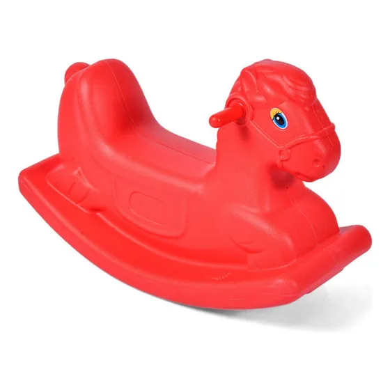 Caballito Balancín Mecedor Hamaca Plástico Iytrer-013 Ub Color Rojo