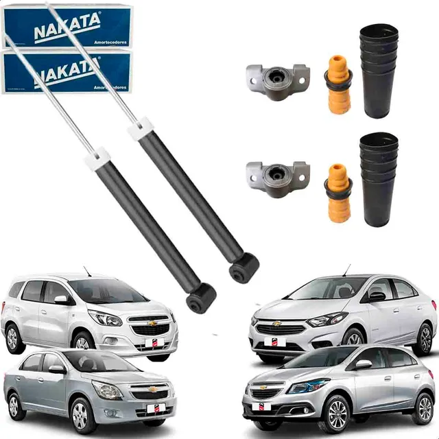 Kit Amortecedor Traseiro Original Cobalt Joy Onix Prisma ..