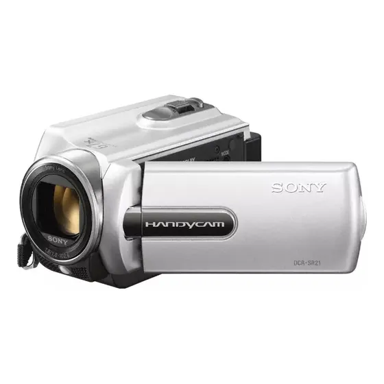 Câmera Digital Sony Handycam Dcr-sr21 67x 80 Gb Cyber-shot Prateado