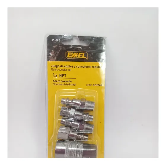 Acople Rápido Juego 5pz Exxel 30857
