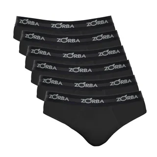 Kit Com 6 Cuecas Zorba Slip Max 764 Kit Com 6 Cuecas Zorba Slip Max 764