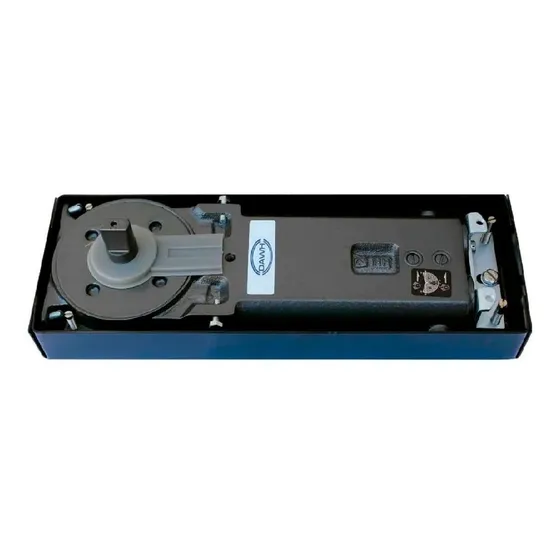 Bisagra Hidráulica D/piso Con Tope 90° 110kg Jackson Bpd90ho