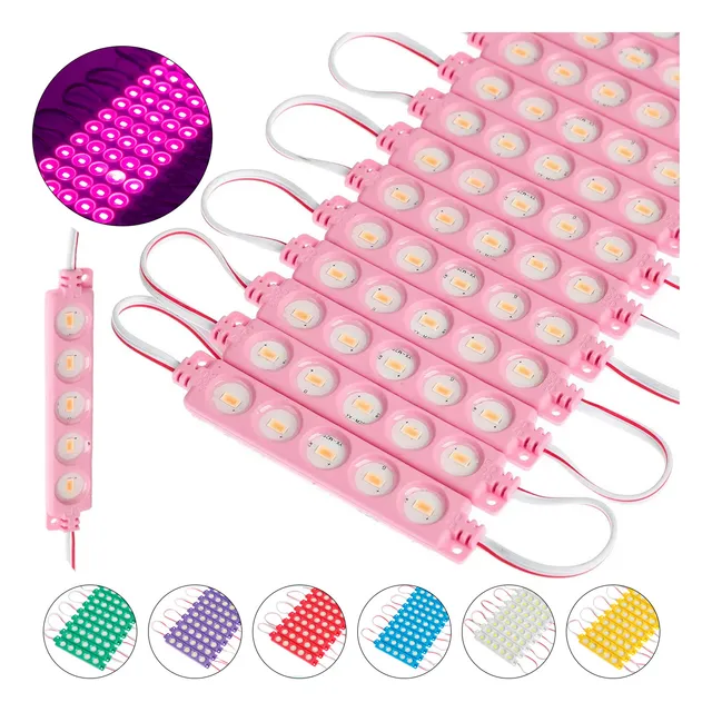 20 Módulos Luz 5 Led 5730 12v Tira De Luces Led Tira Led