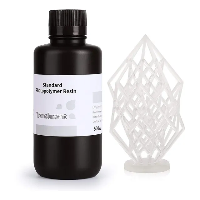 Resina Polimero Estándar 405nm Para Impresora 3d 500g