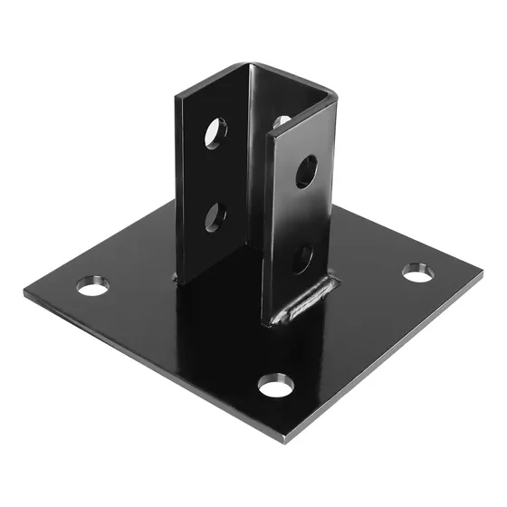 Base De Poste, Soporte Cuadrado De 4 Agujeros, Soporte De Po