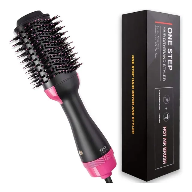Cepillo Secador De Alta Potencia Hot Air Brush Tv 1000w