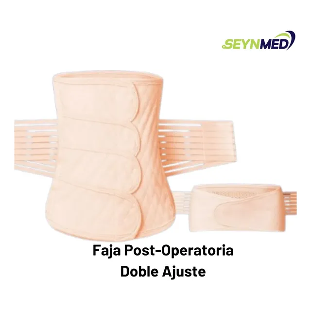 Faja Post Operatoria Doble Ajuste