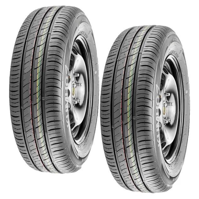 Paquete De 2 Llantas 165/70 R14 Kumho Ecowing Es01 Kh27 81t
