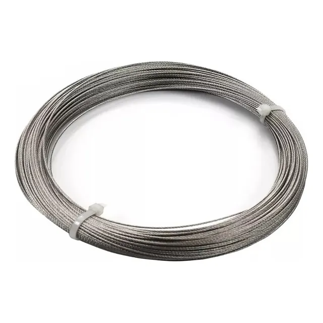 Guaya Acero Inoxidable 304 De 1mm  Por Metro Lineal