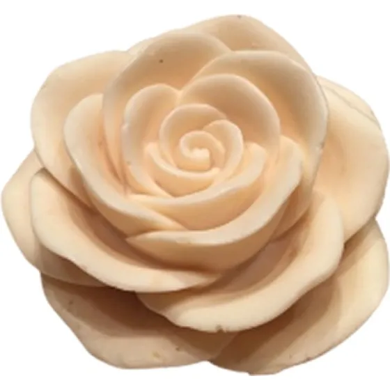 Molde Silicona Rosa 6cm Para Hacer Velas De Soja, Etc