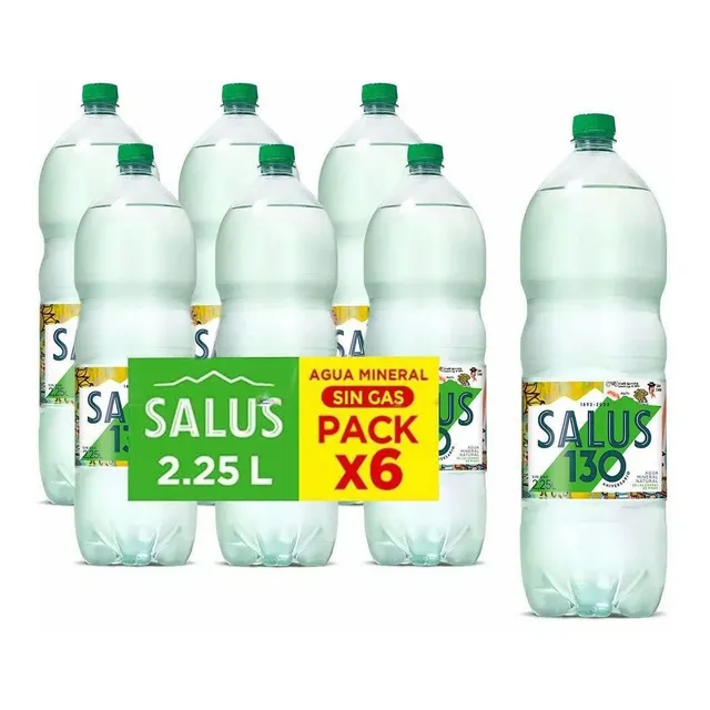 Agua Salus Sin Gas 2.25l X6