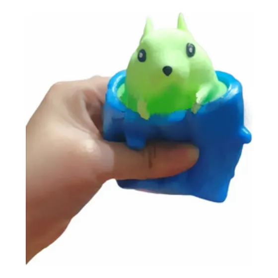 Juguete Anitestres De Goma Squishi Pop Animalitos Para Niños