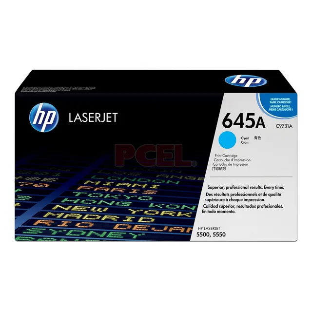Tóner Hp 645a - Compatible Con Hp 5500, 5550 Cian