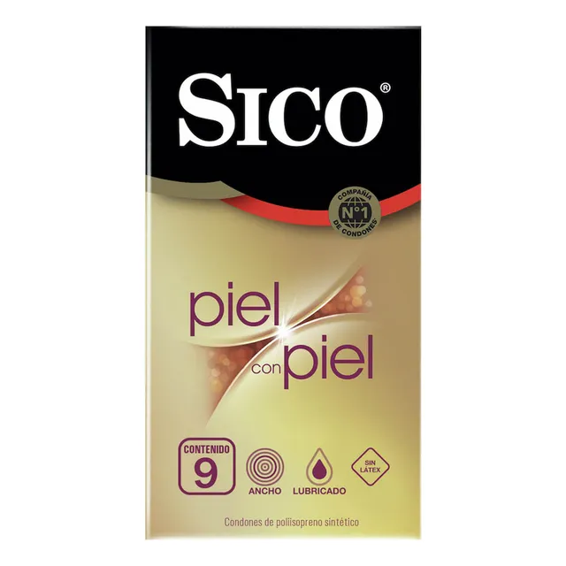 Sico Piel Con Piel Condones Sin Látex Hechos De Poliisopreno