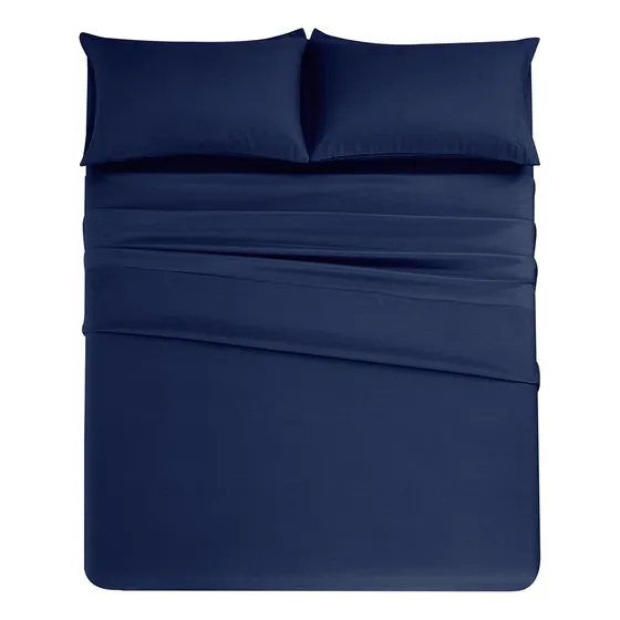 Juego De Sábanas Queen Size Ultra Suave 4piezas