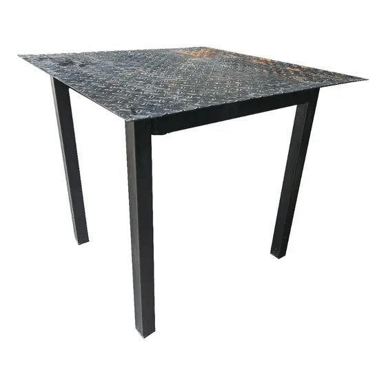 Mesa Trabajo Hierro Lamina Estriada 3mm Extra Fuerte Usado