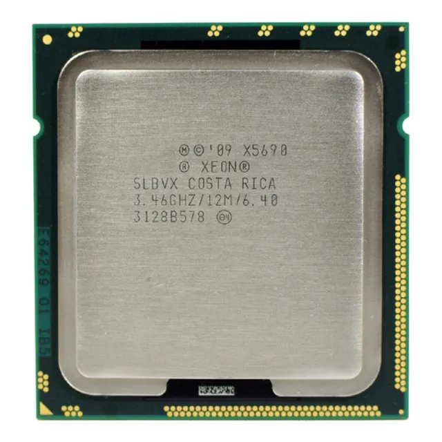Y Procesador Intel Xeon X5690, 3,4 Ghz, 6 Núcleos, 130 W,