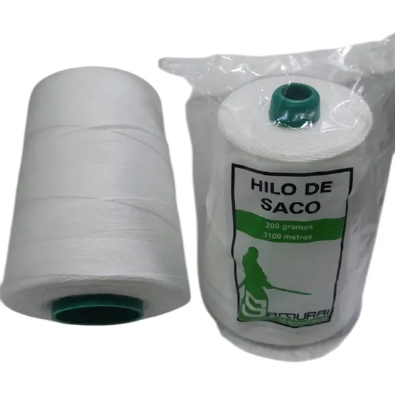 Hilo De Coser Sacos Samurai Pack X 2 Bobinas 20/6 - 1100mts