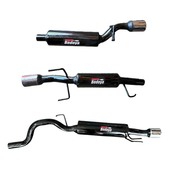 Escape Deportivo Trasero Silens Juniors Con Cola Cromada