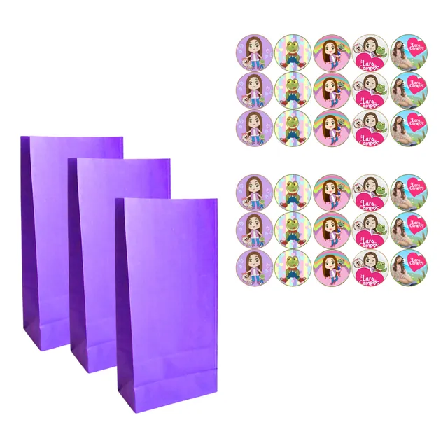 Bolsita Sorpresita Golosinera X25 + 30 Stickers
