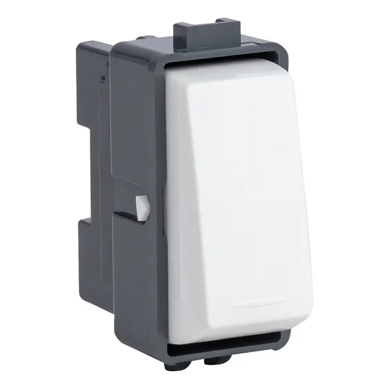 MODULO INTERRUPTOR CONMUTADOR 9/24 16A 250V BLANCO GENESIS